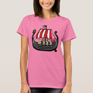 Camiseta Viking envía de largo para Vikingos