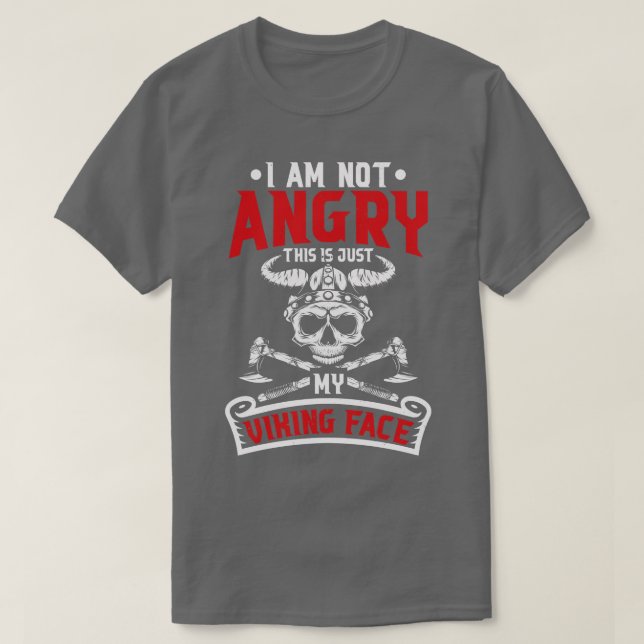 Camiseta Viking Face (Diseño del anverso)