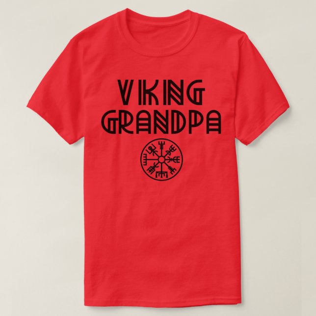 Camiseta Viking Grandpa 2 (Diseño del anverso)