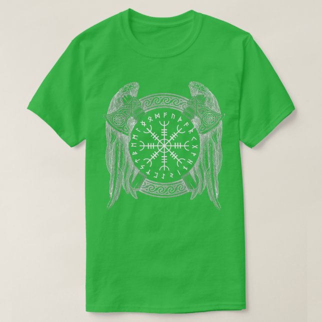 Camiseta Viking Helm Valhalla Valkyrie Viking (Diseño del anverso)