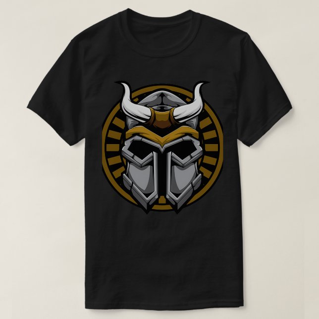Camiseta Viking Helmet Merchendise (Diseño del anverso)