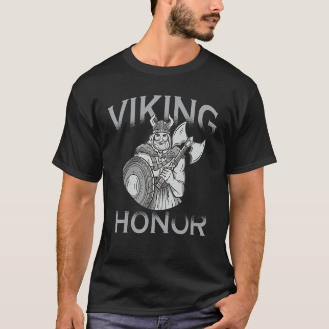 Camiseta Viking Honor Viking Warrior (Anverso)