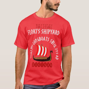Camiseta Viking Kattegat Flokix27s Astillero gracioso Norse