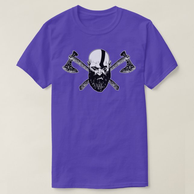 Camiseta Viking Kratos (Diseño del anverso)