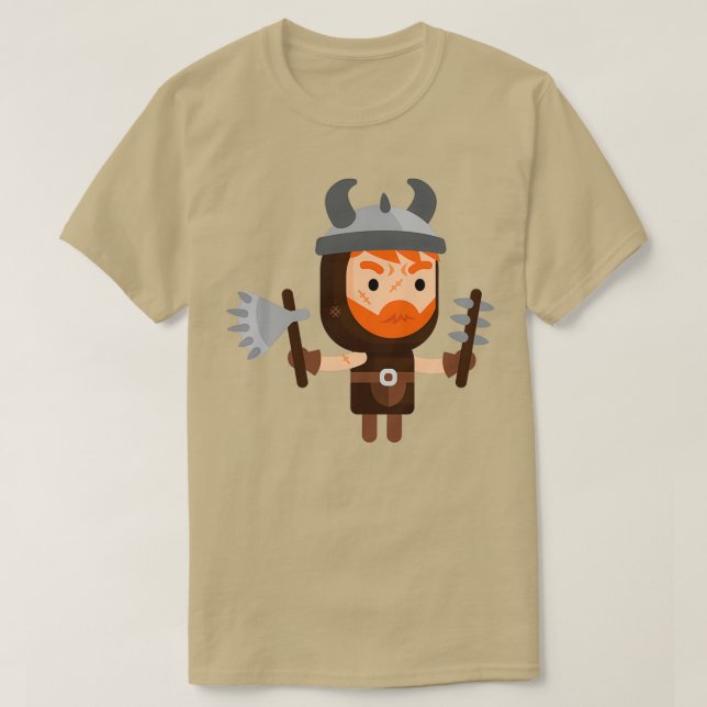 Camiseta Viking Lvl 1 (Diseño del anverso)