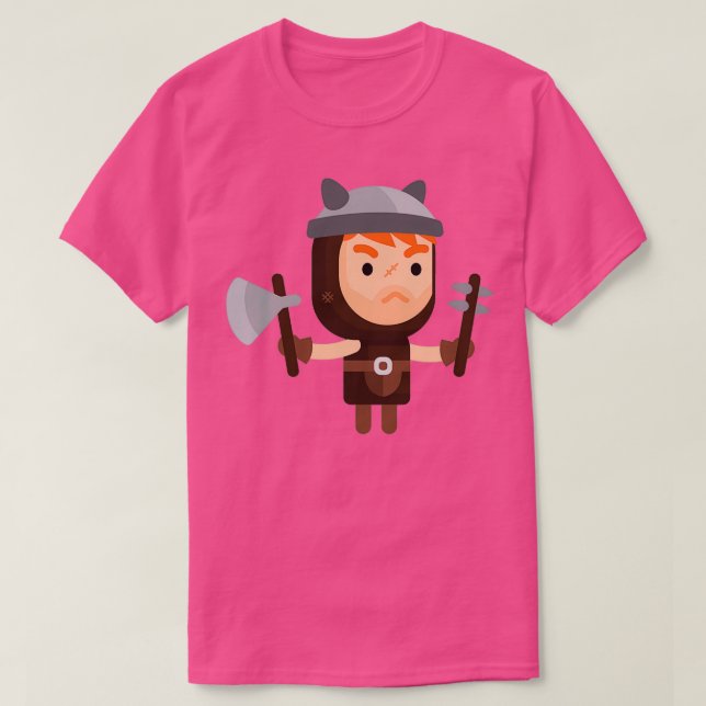 Camiseta Viking Lvl 2 (Diseño del anverso)