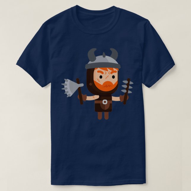 Camiseta Viking Lvl 3 2 (Diseño del anverso)
