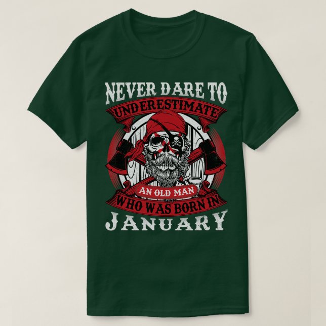 Camiseta Viking mensual enero (Diseño del anverso)