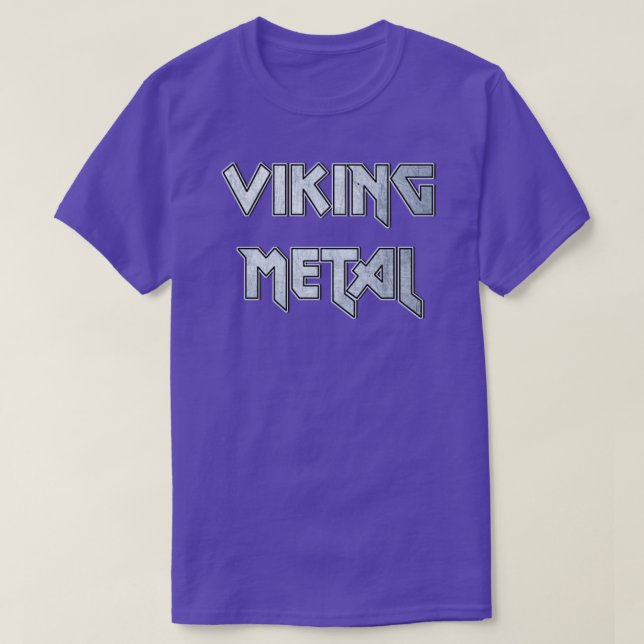Camiseta Viking metalizado (Diseño del anverso)
