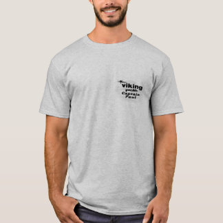 Camiseta Viking navega al capitán Paul el espabilado