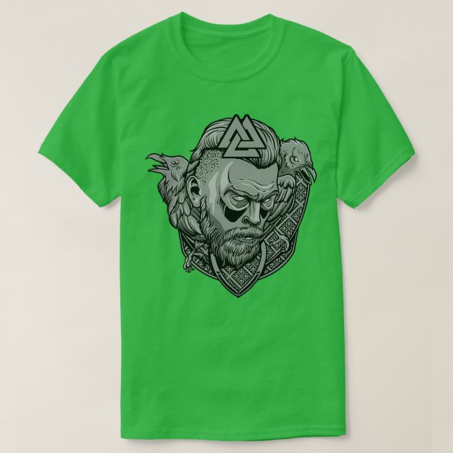 Camiseta Viking Nordic Warrior Valhalla 10 (Diseño del anverso)
