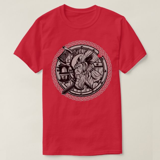 Camiseta Viking nórdico Valhalla 28 (Diseño del anverso)