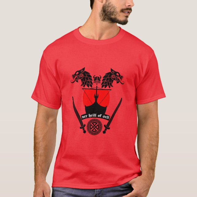 Camiseta Viking Norsemen (Anverso)
