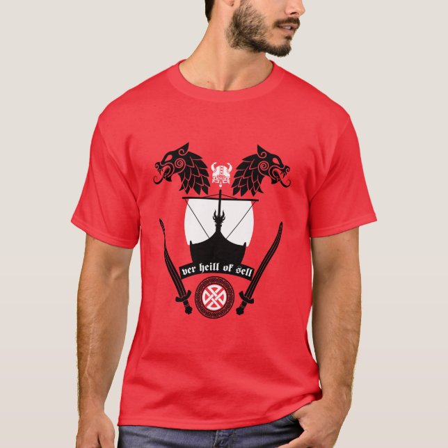 Camiseta Viking Norsemen (Anverso)