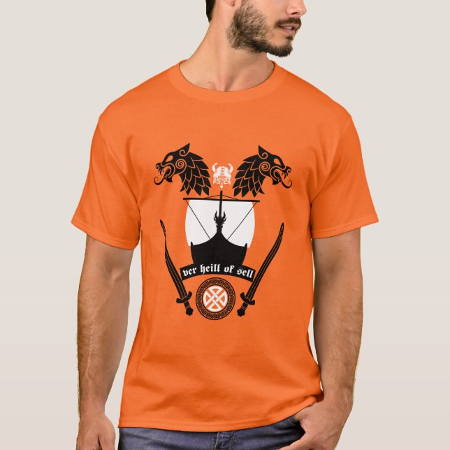 Camiseta Viking Norsemen (Anverso)