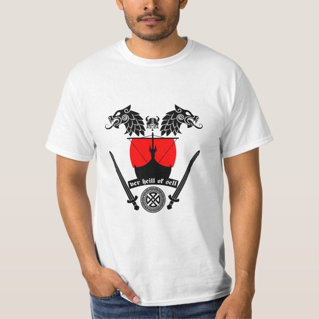 Camiseta Viking Norsemen (Anverso)