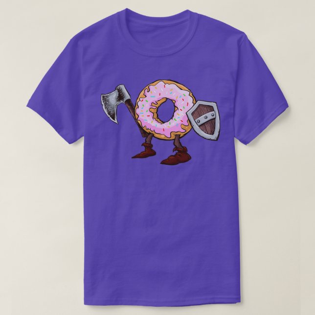 Camiseta Viking Odins Doughnut Warrior 2 (Diseño del anverso)