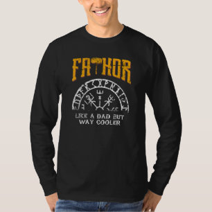 Camiseta Viking Papá Hombre Noruego Padre Escandinavo Desco