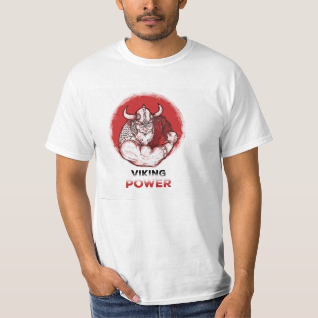Camiseta Viking power (Anverso)