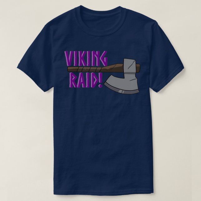 Camiseta Viking Raid Classic TShirt (Diseño del anverso)