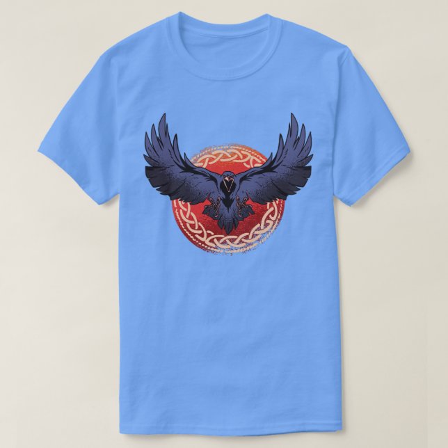 Camiseta Viking Raven (Diseño del anverso)
