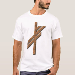Camiseta Viking rune - suerte - óxido