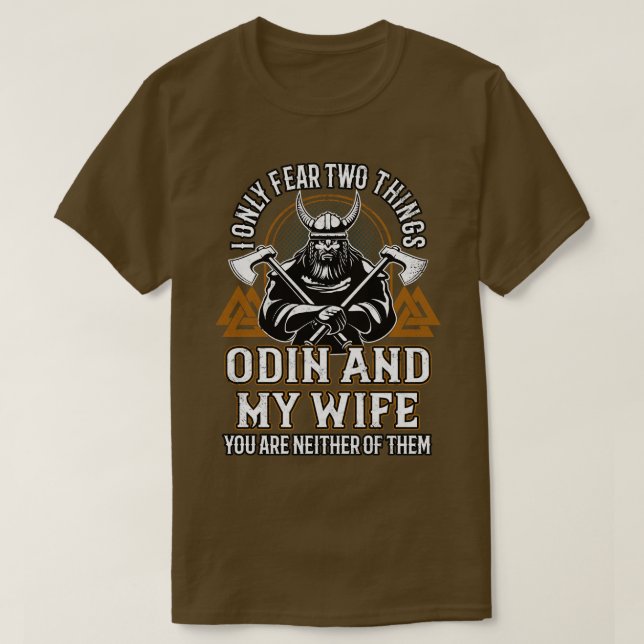 Camiseta Viking Saying Odin Northman (Diseño del anverso)