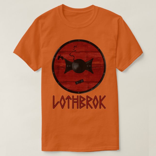 CAMISETA VIKING SHIELD EARL RAGNAR (Diseño del anverso)