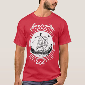 Camiseta Viking Ship Boat corre Wikinger Vikings