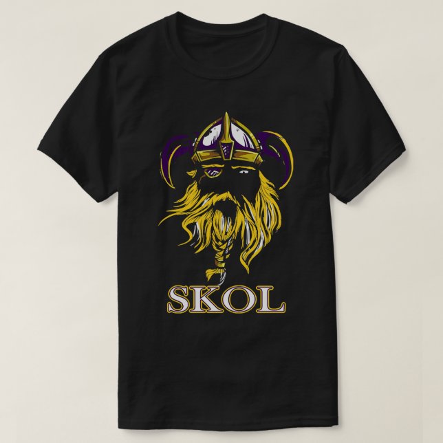 Camiseta Viking Skol (Diseño del anverso)