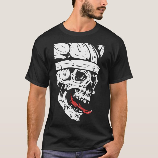 Camiseta Viking Skull (Anverso)