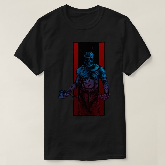 Camiseta Viking Skull Guy (Diseño del anverso)