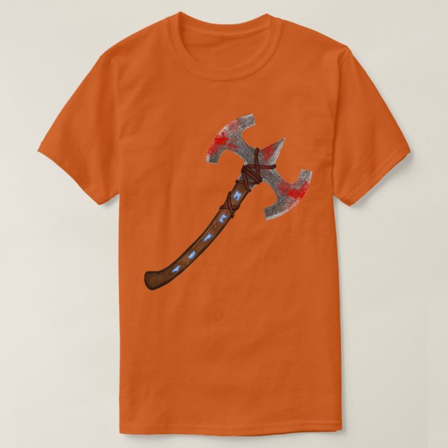 Camiseta Viking Spell Ax Classic TShirt (Diseño del anverso)
