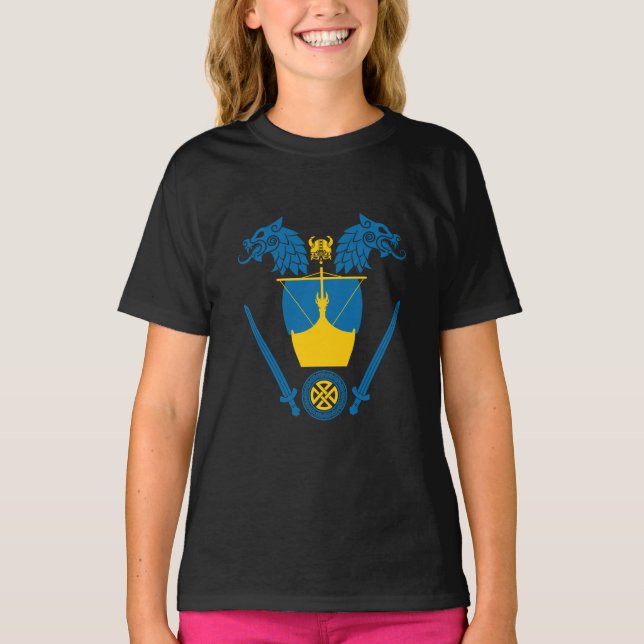 Camiseta Viking sueco (Anverso)