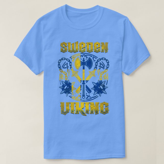 Camiseta Viking sueco2 (Diseño del anverso)