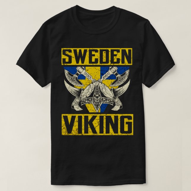Camiseta Viking Sweden (Diseño del anverso)