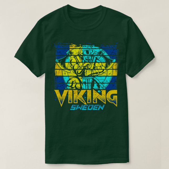 Camiseta Viking Sweden1 (Diseño del anverso)