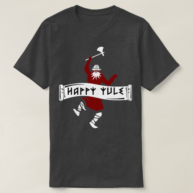 Camiseta Viking t christmas funny gift for Yule (Diseño del anverso)
