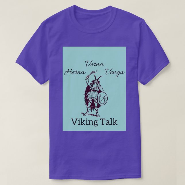 Camiseta Viking Talk (Diseño del anverso)