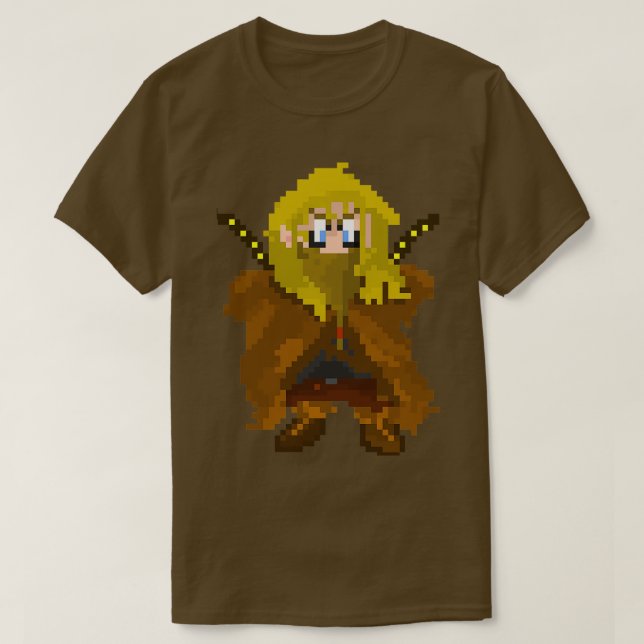 Camiseta Viking Valhalla Pixel Art (Diseño del anverso)