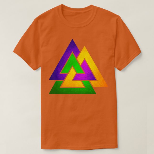 Camiseta Viking Valknut (Diseño del anverso)