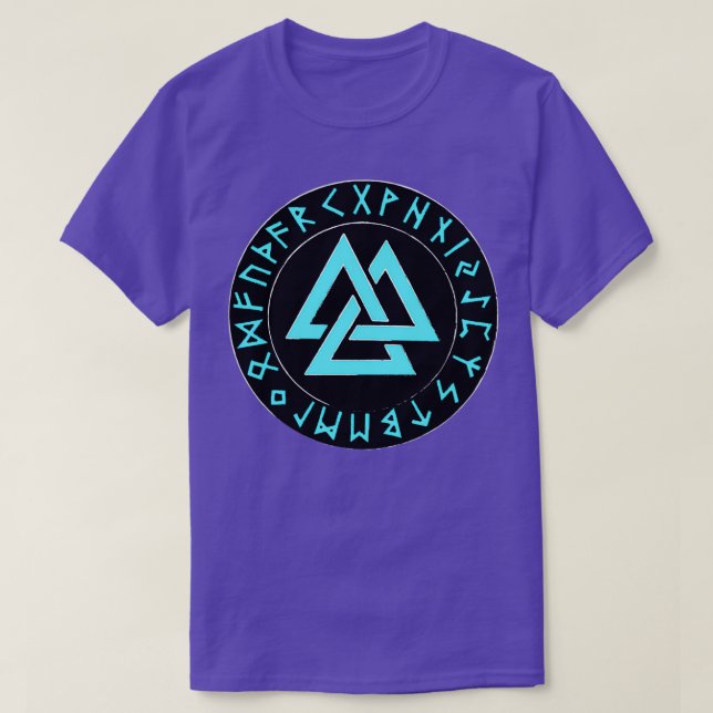 Camiseta Viking Valknut Runes (Diseño del anverso)