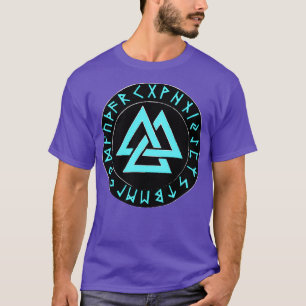 Camiseta Viking Valknut Runes