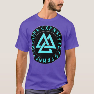 Camiseta Viking Valknut Runes