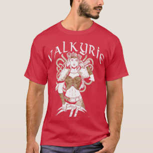 Camiseta Viking Valkyrie Nordic Nórdico Mythology Warrier