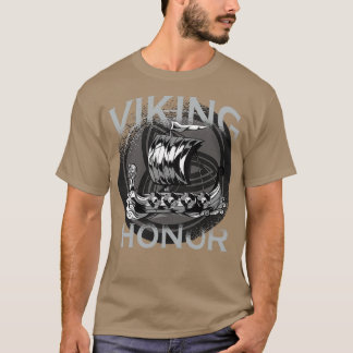 Camiseta Viking Vikings Honor Design 2