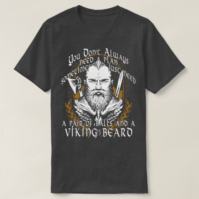 Camiseta Viking Vikings Nordic Norse Norsemen Scandinavian (Diseño del anverso)
