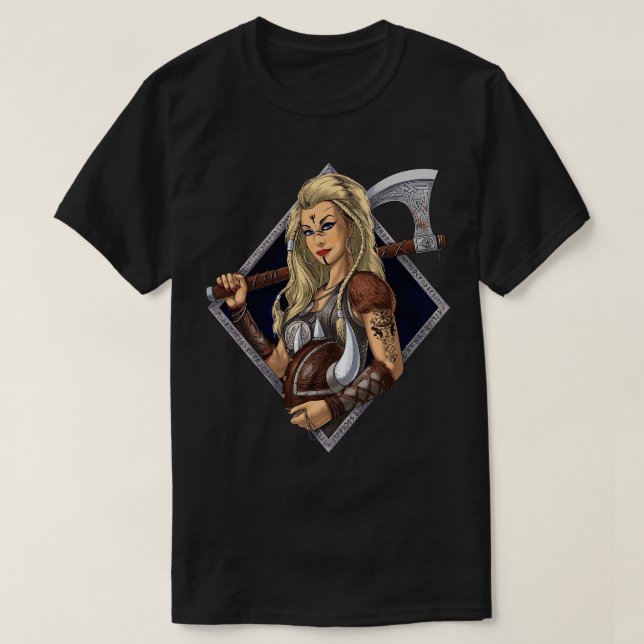 Camiseta Viking Warrior (Diseño del anverso)