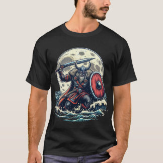 Camiseta Viking Warrior at Sea