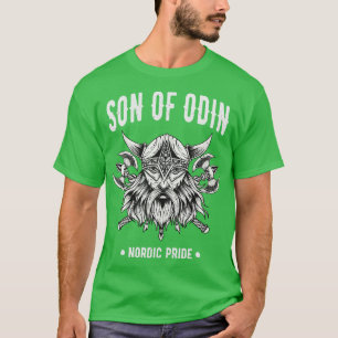 Camiseta Viking Warrior Hijo De Odin Norse Mythology Asatru